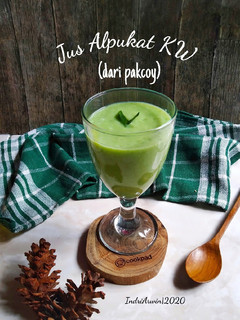 Foto resep Jus Alpukat KW (dari Pakcoy)
