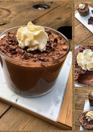 Une photo de Mousse au chocolat sans œufs