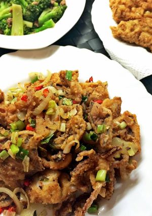 Foto resep Cumi Cabai Lada Garam Praktis