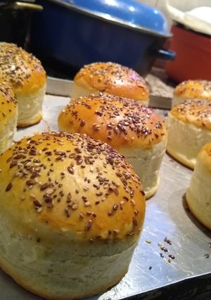 Una foto de Pan de hamburguesa