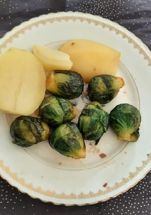 Une photo de Choux de Bruxelles caramélisés