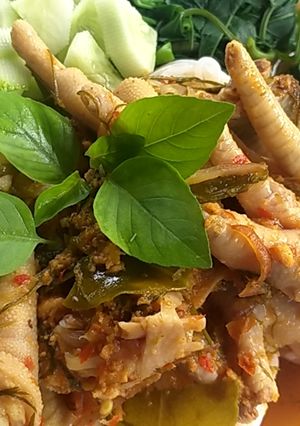 รูปของ ขนมจีนน้ำยาขาไก่🐣