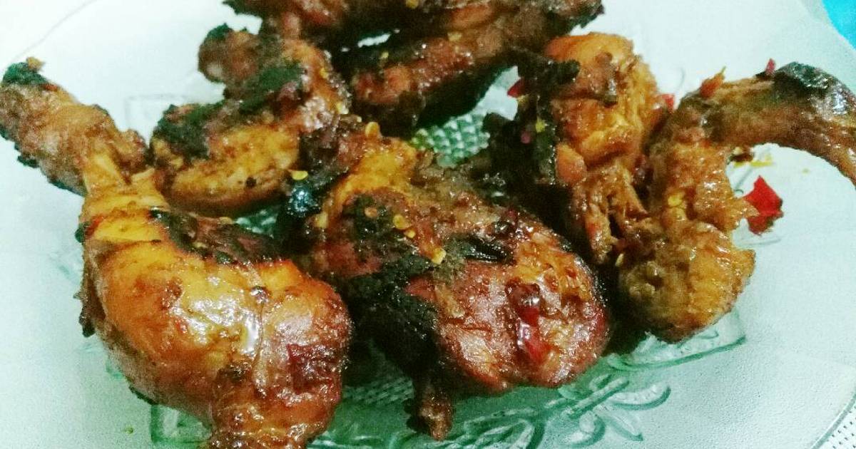 Resep Ayam Panggang Teflon oleh rizkachika - Cookpad