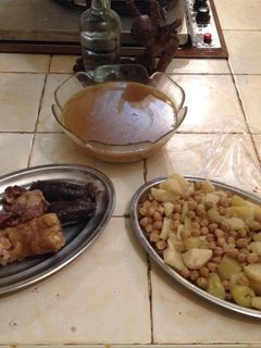Una foto de Cocido rápido con restos de la nevera