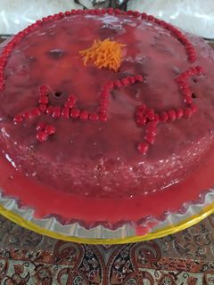 عکسی از دستور کیک هویج گردویی