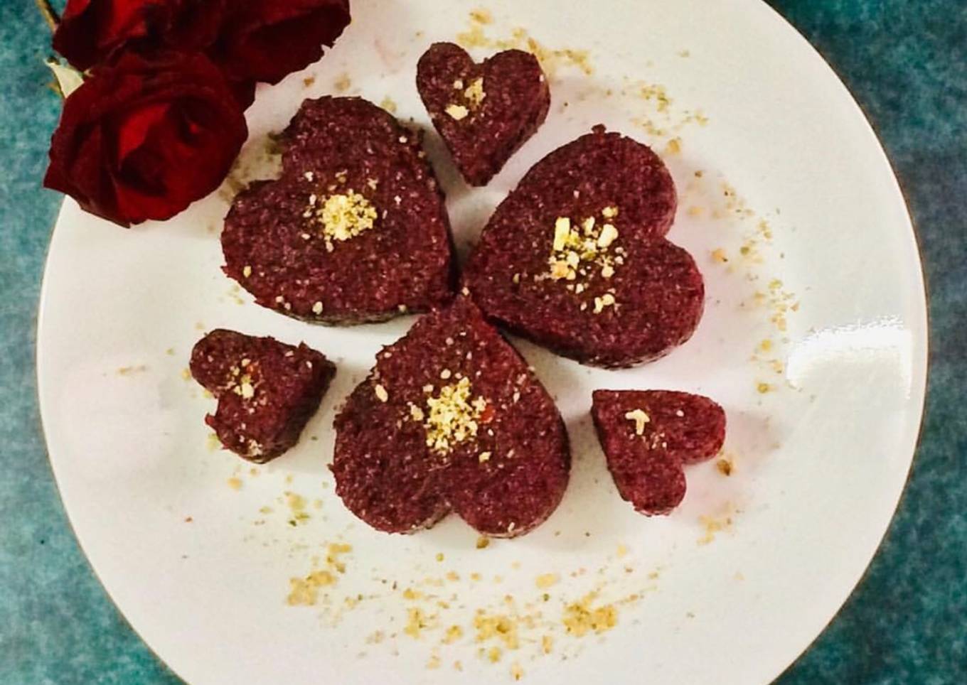 Sugar free beetroot halwa
