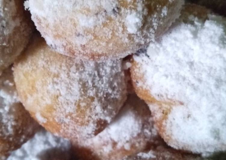 Donat Buntet isi coklat