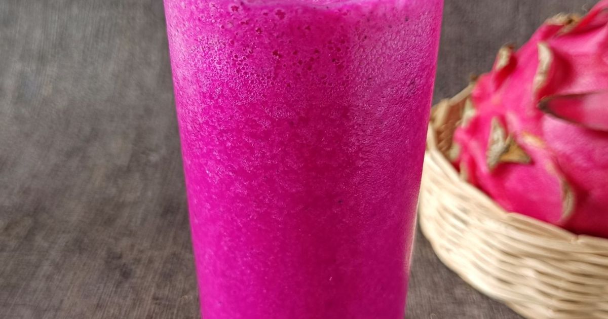 Jus Buah Naga Yogurt