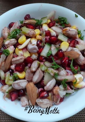 A picture of Nutritious Mungfali Salad.