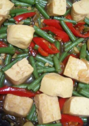 Foto resep Tumis buncis tahu super cepet