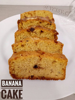 Foto resep Banana Cake (Butter Type Cake) - Kue Bolu Pisang