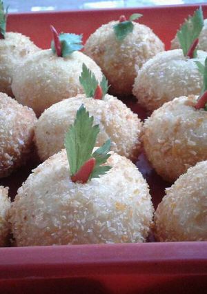 Foto resep Roti Goreng Isi Sayur Sosis