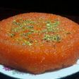 كنافة بالقشطة والفستق الحلبي