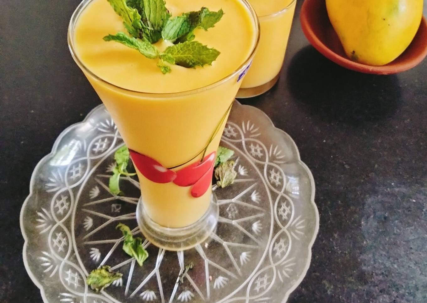 Mango Thandai smoothie 😋
