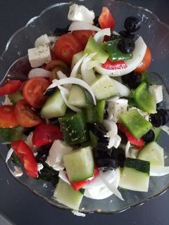Una foto de Ensalada griega