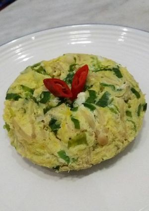 Foto resep Telur Kukus Jamur Enoki