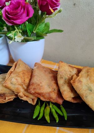 Foto resep Martabak Telur Kulit Lumpia Isi Kornet Kari