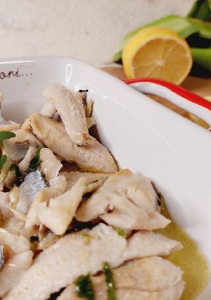 Foto di Filetti di Aringa limone e menta