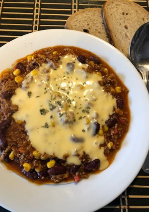 Chili con carne (chilis bab) recept fotója