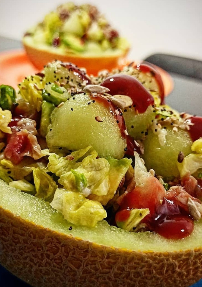 Una foto de Ensalada de melón