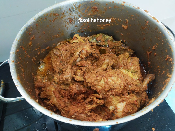 Resep Rendang Ayam, Hati Ampela, dan Kentang yang Sempurna