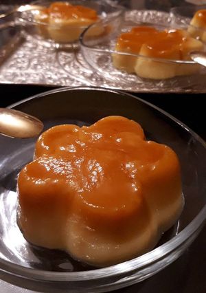 عکسی از دستور کرم کارامل خانگی