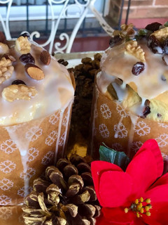 Una foto de Pan dulce.... como siempre Navideño
