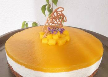 Fresh, Cooking Recipe Lactose Free Mango Cheesecake Savory Delicious