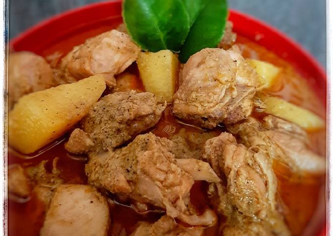 Gulai Cancang Ayam (Khas Padang)