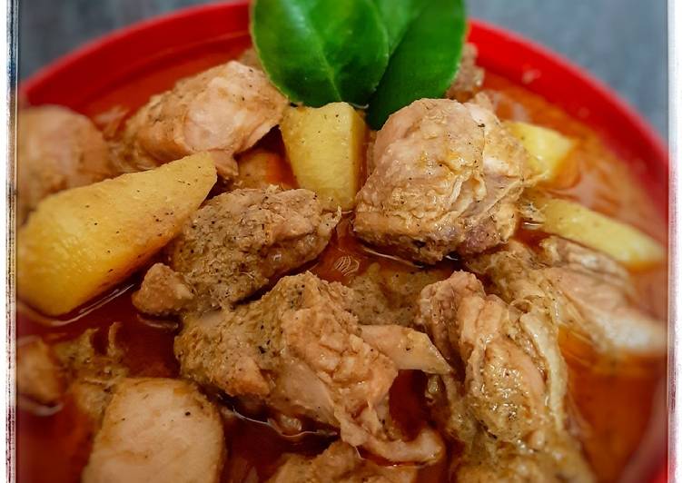 Resep Gulai Cancang Ayam (Khas Padang) Anti Gagal