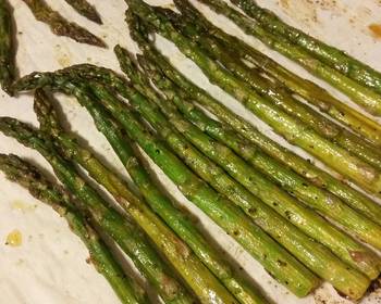 Unique Cuisine Lemon Pepper Roasted Asparagus Delicious