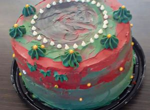 Una foto de Pastel red velvet 🎂🔴