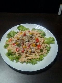 পাস্তা স্যালাড (Pasta Salad recipe in bengali) রেসিপির প্রধান ছবি