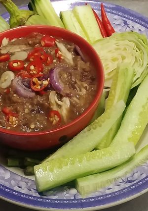 รูปของ น้ำพริกขยำปลาย่าง