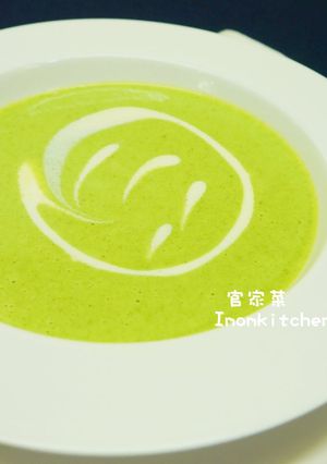 奶油青花菜濃湯 的食譜成品照片