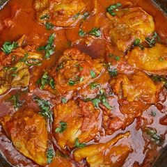 A picture of Mastering the Art of Chicken Curry.