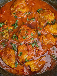 A picture of Mastering the Art of Chicken Curry.