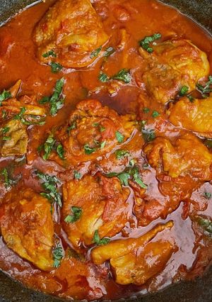 A picture of Mastering the Art of Chicken Curry.