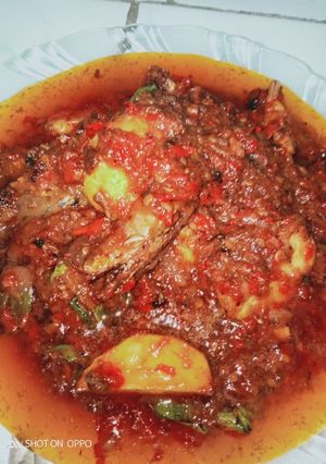 Foto resep Goreng sarden campur kentang dan daun singkong