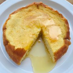 A picture of Lime Grand Marnier Agave Cheesecake.