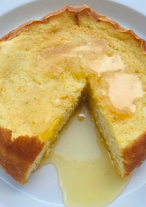 A picture of Lime Grand Marnier Agave Cheesecake.