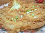 Gambar telur dadar rangup