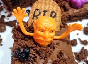 Una foto de BROWNIE MONSTRUOSOS DE HALLOWEEN🎃❤️