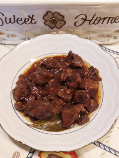 Una foto de Ternera en salsa sweet chili y soja