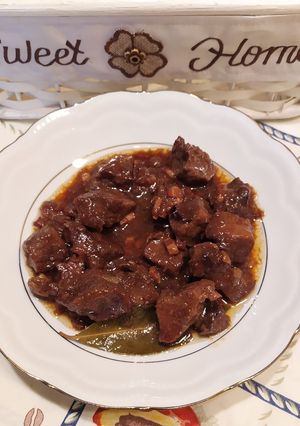 Una foto de Ternera en salsa sweet chili y soja