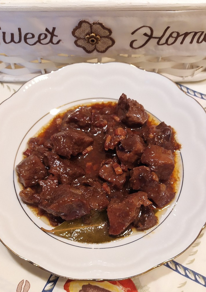 Una foto de Ternera en salsa sweet chili y soja