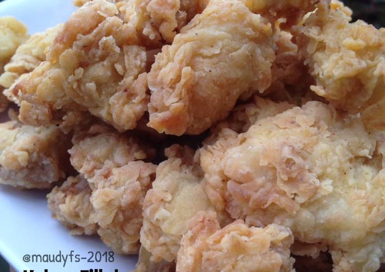 Resep Kakap Fillet Crispy Kriuk Tahan Lama Yang Terenak