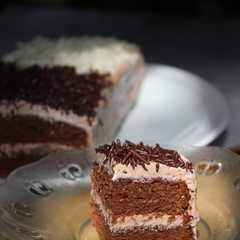 A picture of Choco cake 2 telur anti gagal.