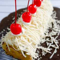 🍒Rollcake vanila keju রেসিপির প্রধান ছবি