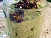 A picture of raw chia seeds